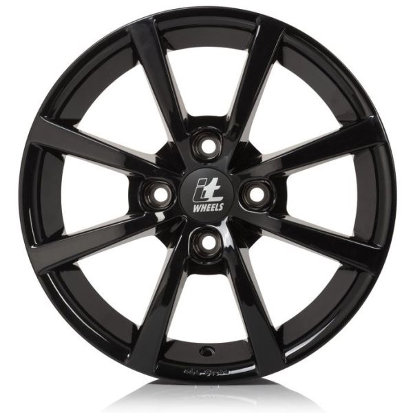 ITW4711122 itWheels Light Alloy Wheel itWheels 6,5x17 4x108 ET37 DIA63,4 Gloss black