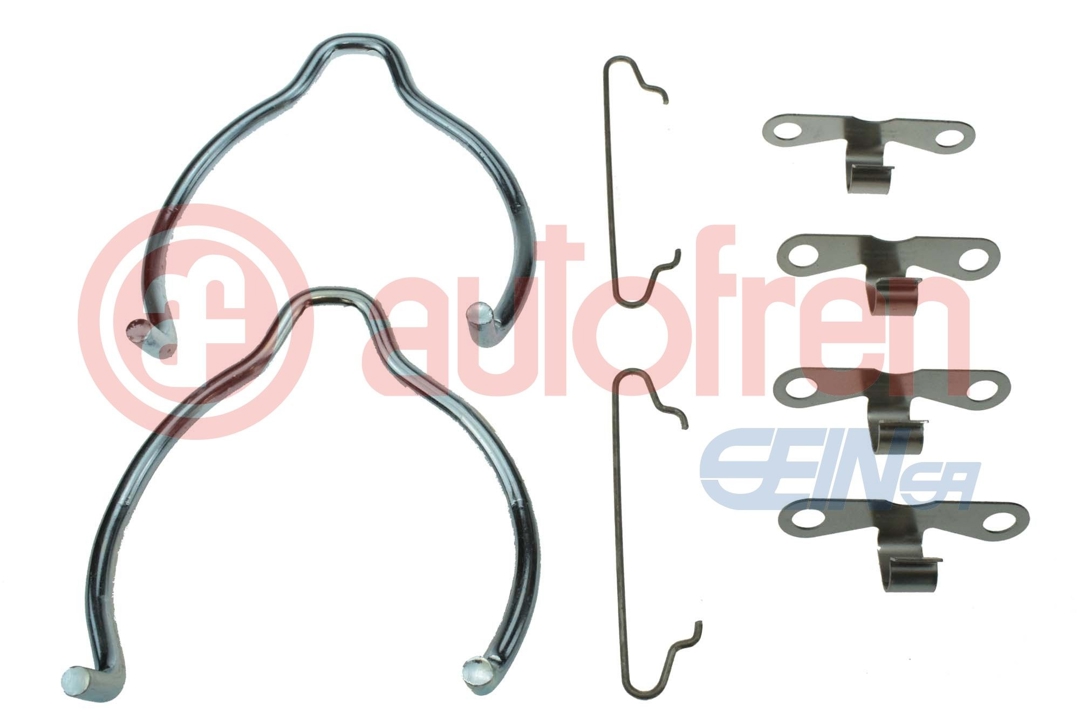 Brake pad accessory kit Volvo: D31071A Autofren Repair kit for parking brake pads
