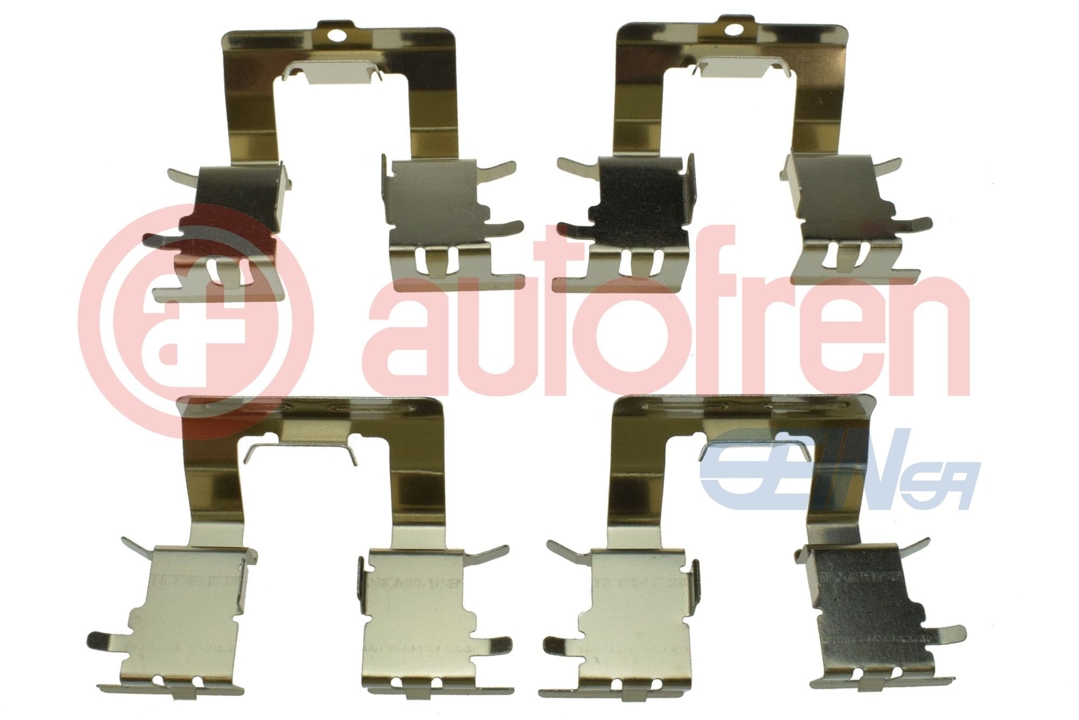 Rear brake pad fitting kit Toyota Highlander: D43051A Autofren Brake pad fitting kit