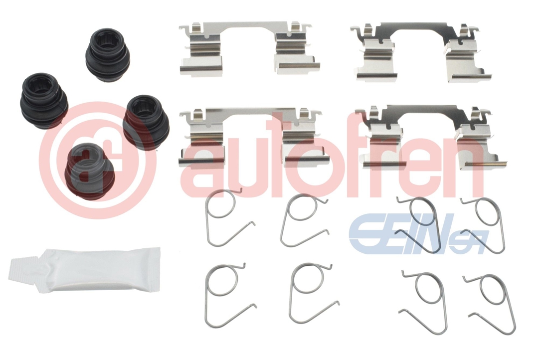 Rear brake pad fitting kit Renault Kadjar: D43161A Autofren Accessory Kit, disc brake pad