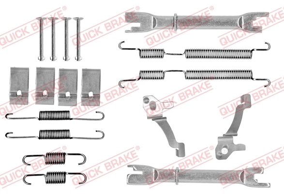 Brake pad fitting accessory Hyundai i10: 1050017S Quick brake Accessory Kit, brake shoes