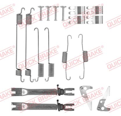 Brake pad accessory kit Ford B-Max: 1050030S02 Quick brake Accessory Kit, brake shoes