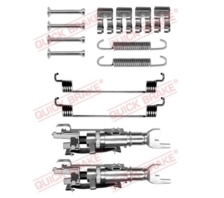 1050783S Quick brake Accessory Kit, brake shoes
