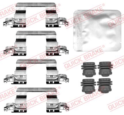 Brake pad fitting accessory BMW 2 series Active Tourer: 1090187 Quick brake Accessory Kit, disc brake pad