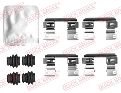 Brake pad accessory kit Ford USA: 1090193 Quick brake Accessory Kit, disc brake pad