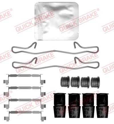 Brake pad fitting accessory Mercedes E-Class: 1090197 Quick brake Accessory Kit, disc brake pad