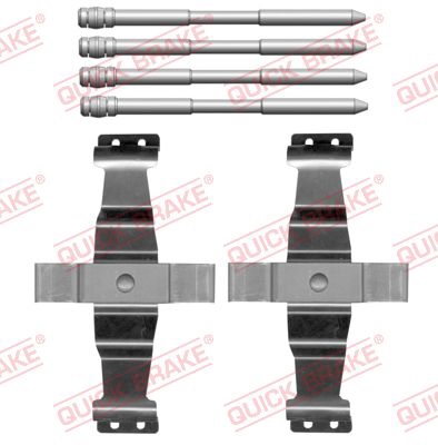 Rear brake pad fitting kit BMW X2: 1090203 Quick brake Accessory Kit, disc brake pad