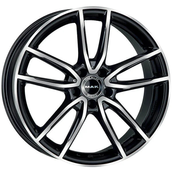F9020EVBM57WS7Y MAK Light Alloy Wheel MAK Wheels EVO 9x20 5x112 ET57 DIA66,6 BLACK MIRROR