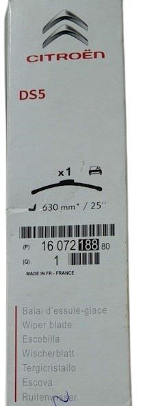 1607218880 Citroen/Peugeot Wiper 630 mm (25")