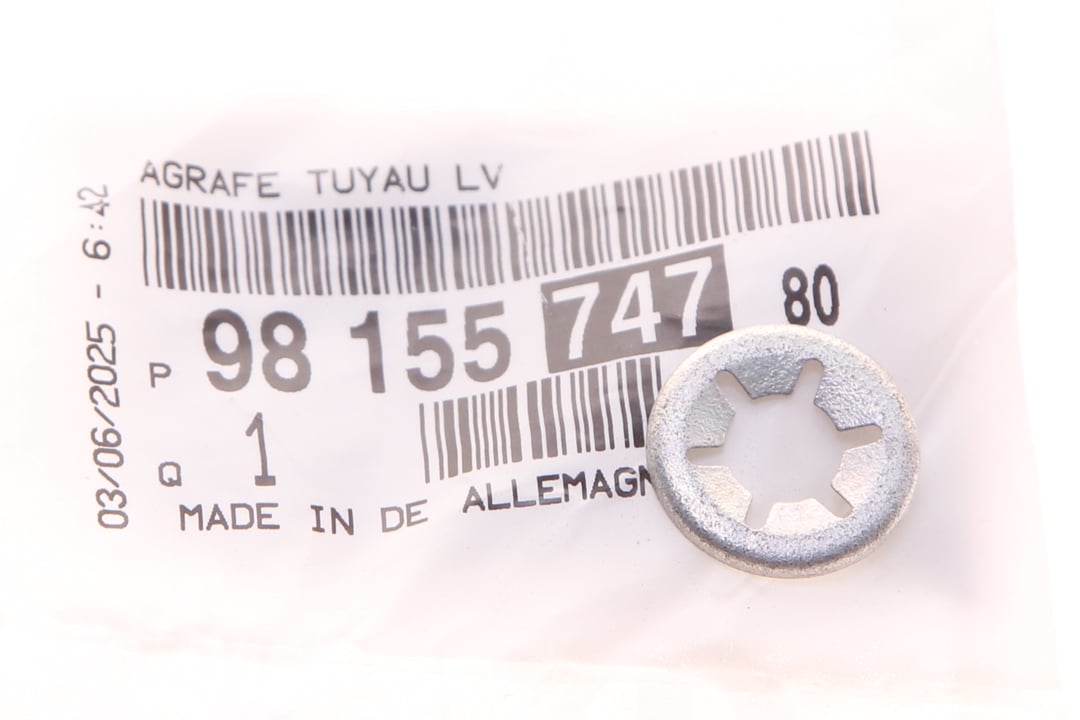 9815574780 Citroen/Peugeot Tube/wire clamp