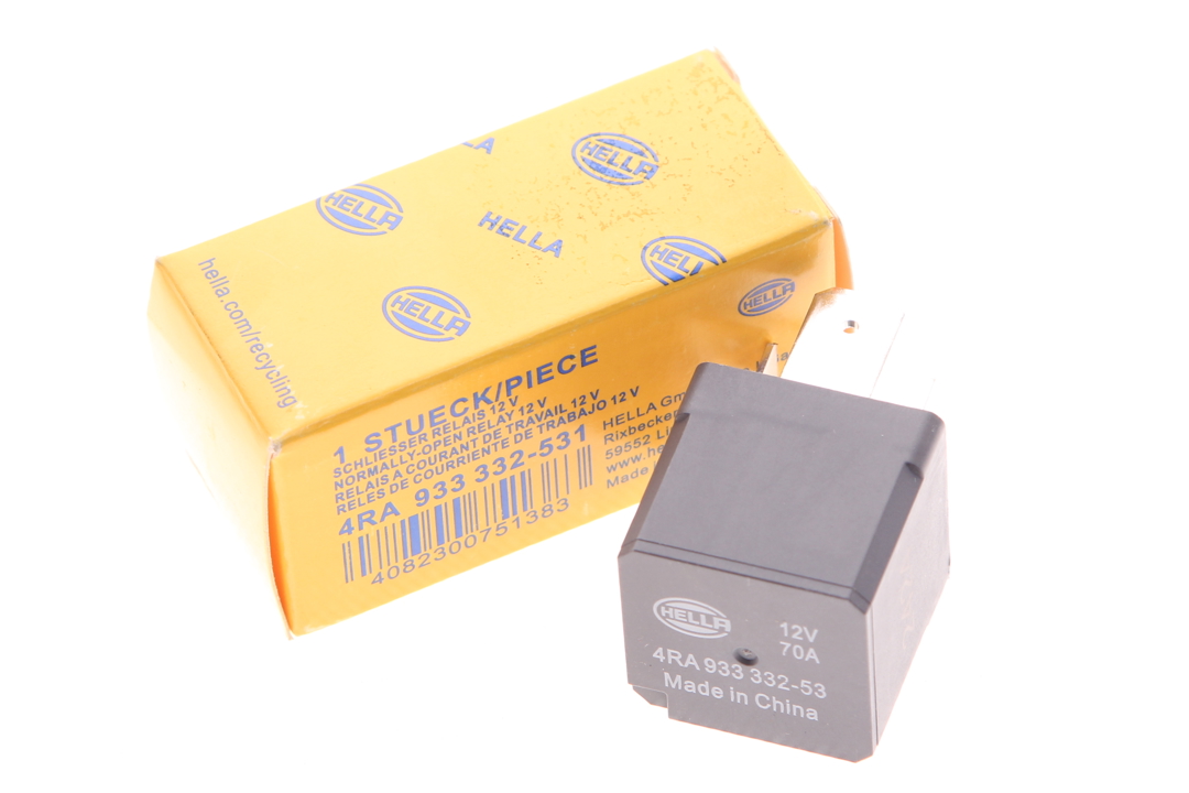 Heater plug relay Ford: 4RA933332531 Hella Glow plug relay