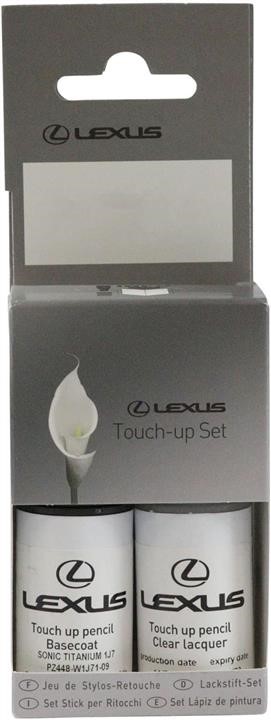 PZ448W085109 Toyota Toyota 085 Sonic White Touch-up Kit, 2x9 ml