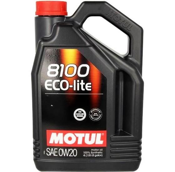 0W208100ECOLITE4L Motul Engine oil Motul 8100 ECO-LITE 0W-20, 4L