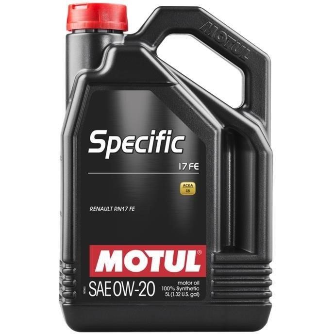 0W20SPECIFIC17FE5L Motul Engine oil Motul Specific 17 FE 0W-20, 5L