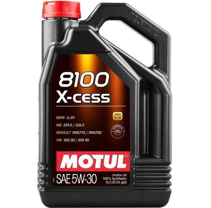 5W308100XCESS5L Motul Engine oil Motul 8100 X-Cess 5W-30, 5L