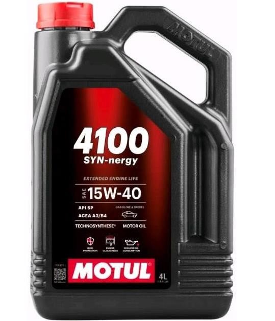15W404100SYNERGY4L Motul Engine oil Motul 4100 SYN-NERGY 15W-40, 4L