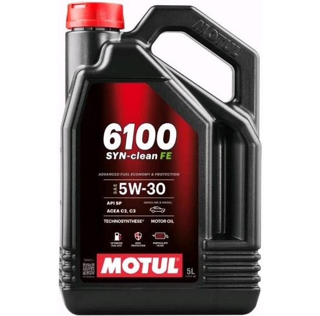 5W306100SYNCLEANFE5L Motul Engine oil Motul 6100 SYN-CLEAN FE 5W-30, 5L