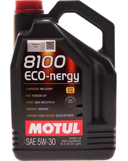 Engine oil Motul 8100 ECO-NERGY 5W-30, 5L Motul 5W308100ECONERGY5L