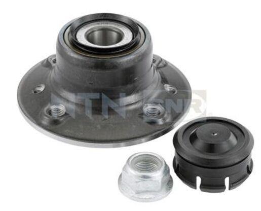 Wheel hub with bearing, rear left SNR R15540