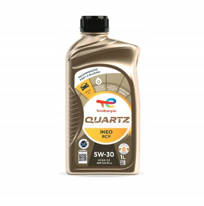5W30QINEORCP1L Total Engine oil Total QUARTZ INEO RCP 5W-30, 1L