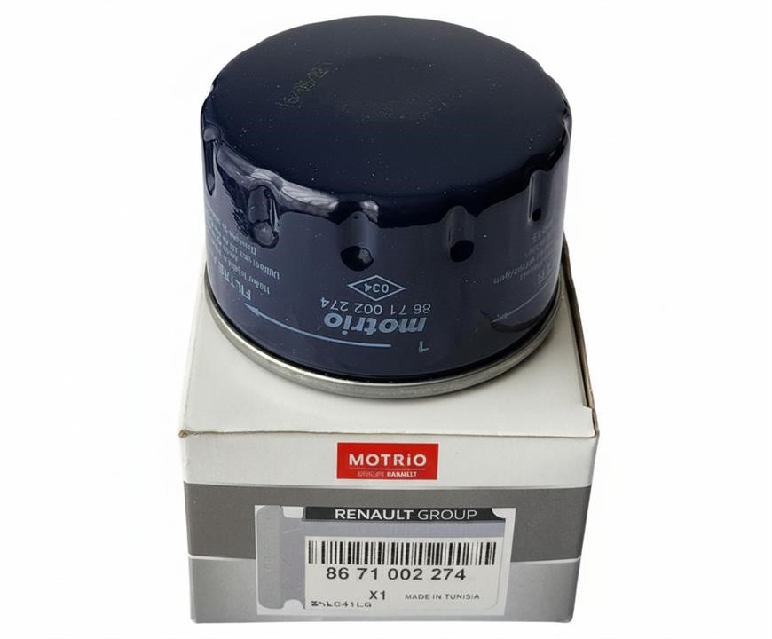 Renault 8671002274 Oil Filter 8671002274 8671002274 Renault Oil Filter