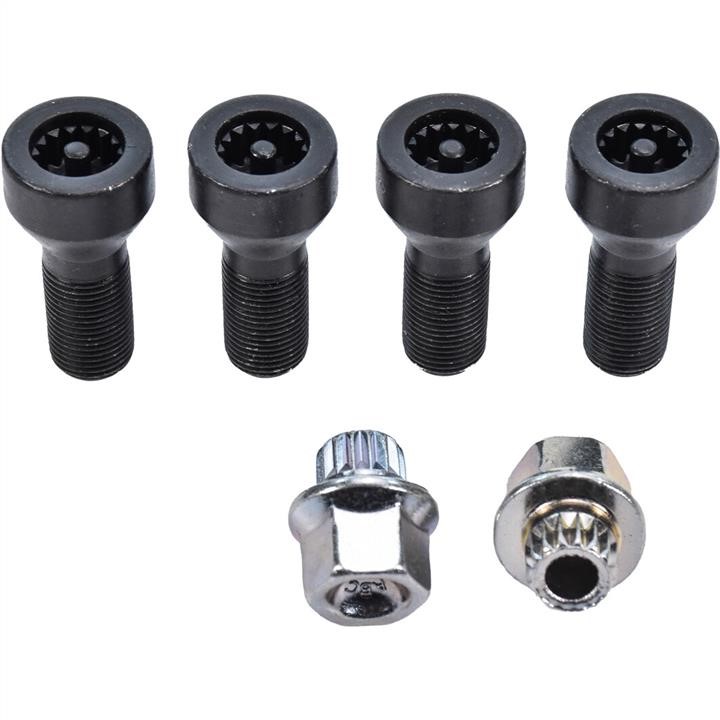 36136776076 BMW Secret Bolt for Wheel, set (4 bolts &amp;amp; key)
