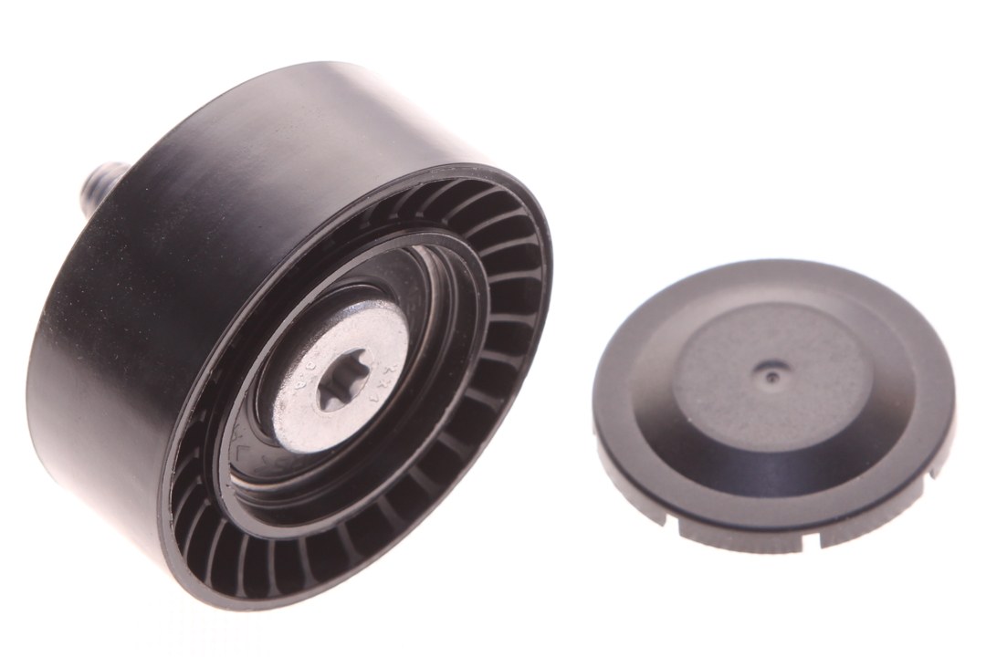 Belt tensioner pulley Mini Cooper: 532080410 INA Idler Pulley