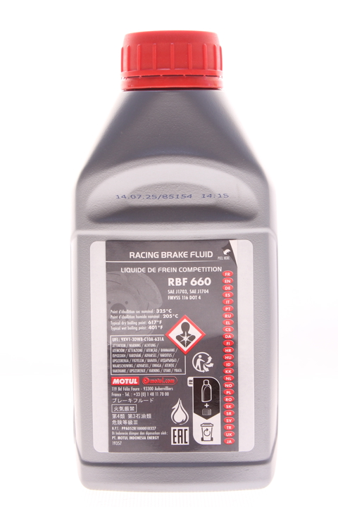 Brake fluid RBF 660 FACTORY LINE, 0,5L Motul 101666