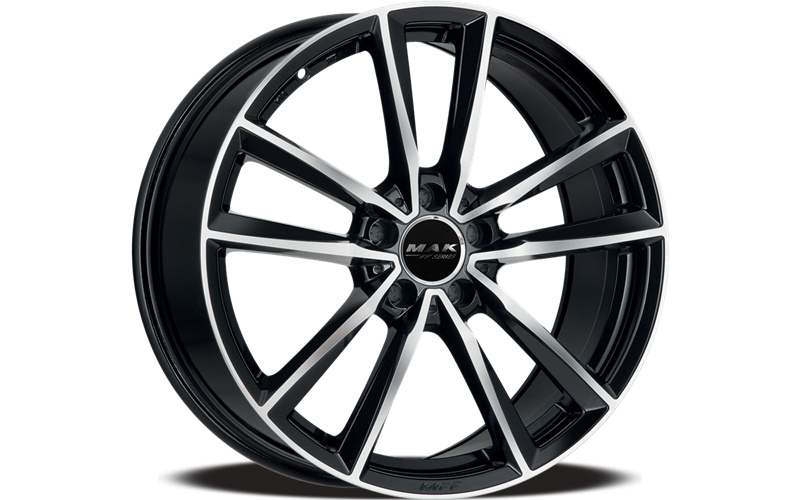 F8520BKBM40WS1X MAK Light Alloy Wheel MAK Wheels BREMEN-FF 8,5x20 5x112 ET40 DIA66,6 BLACK MIRROR
