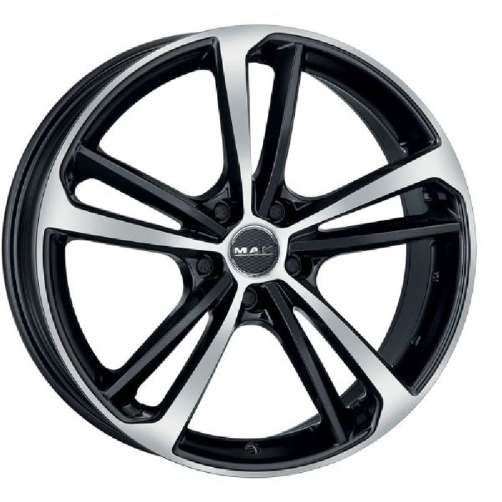 F8090NBBM42VK MAK Light Alloy Wheel MAK Wheels NURBURG 8x19 5x112 ET42 DIA76 BLACK MIRROR