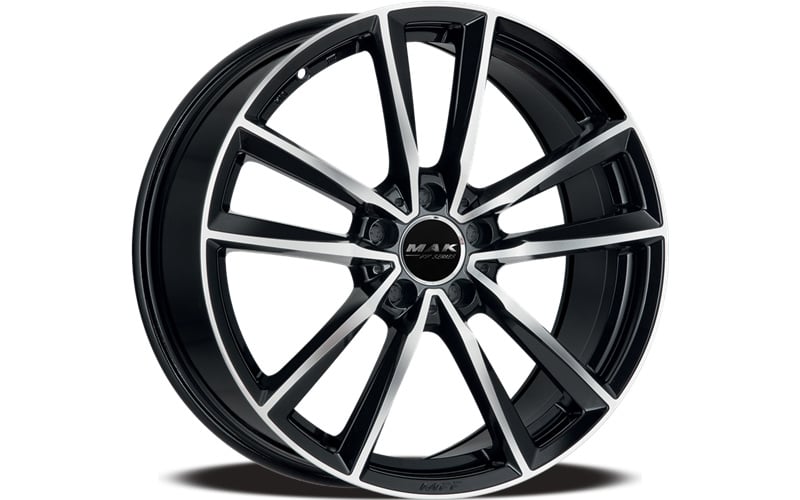 F9520BKBM25WSX MAK Light Alloy Wheel MAK Wheels BREMEN-FF 9,5x20 5x112 ET25 DIA66,6 BLACK MIRROR