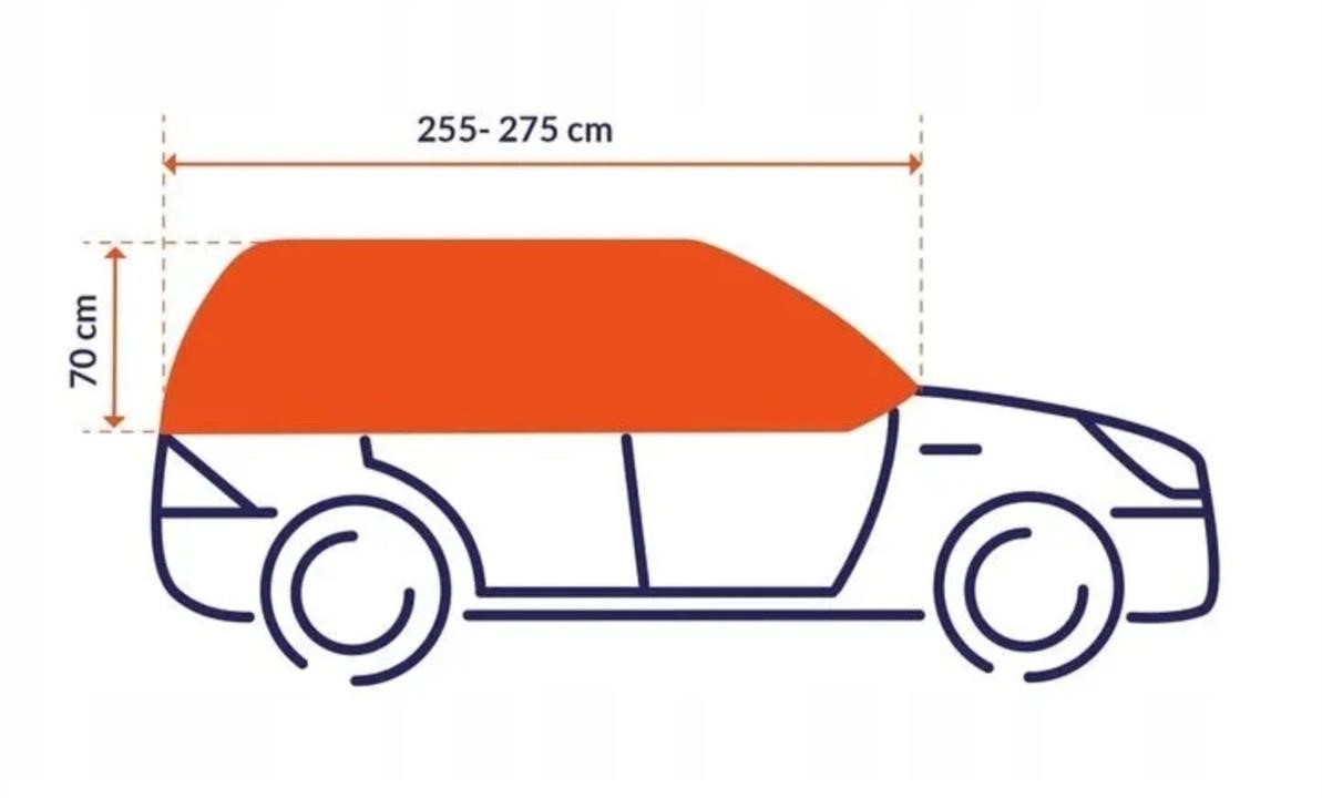 CarPassion Car Cover, S-M CarPassion 10017 S-M