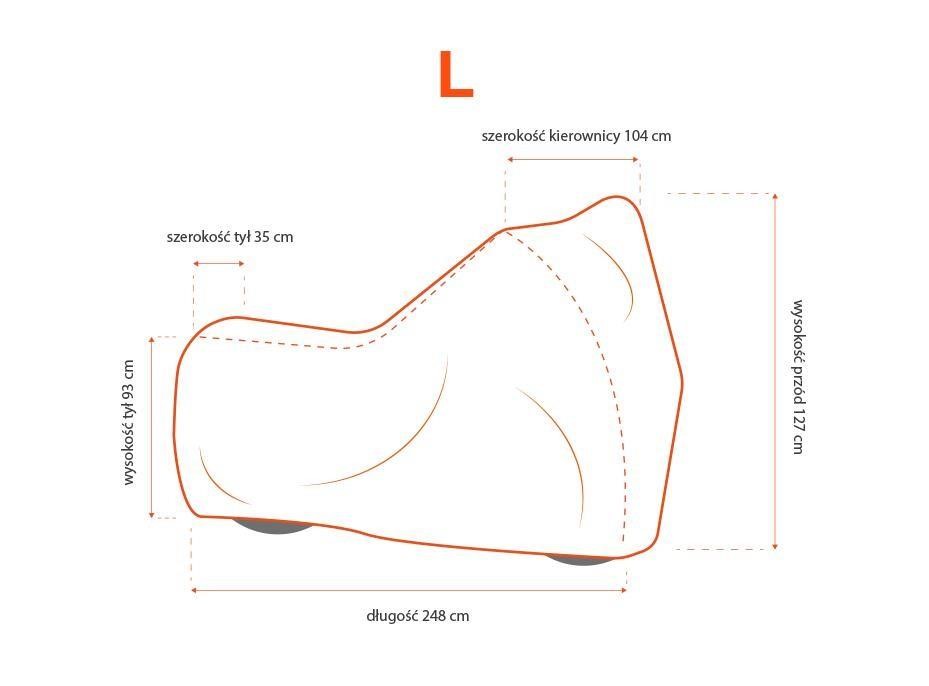 CarPassion Motorcycle Cover, L CarPassion 10090