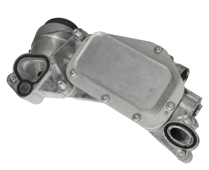Oil filter housing Opel: 182119 febi Oil filter housing