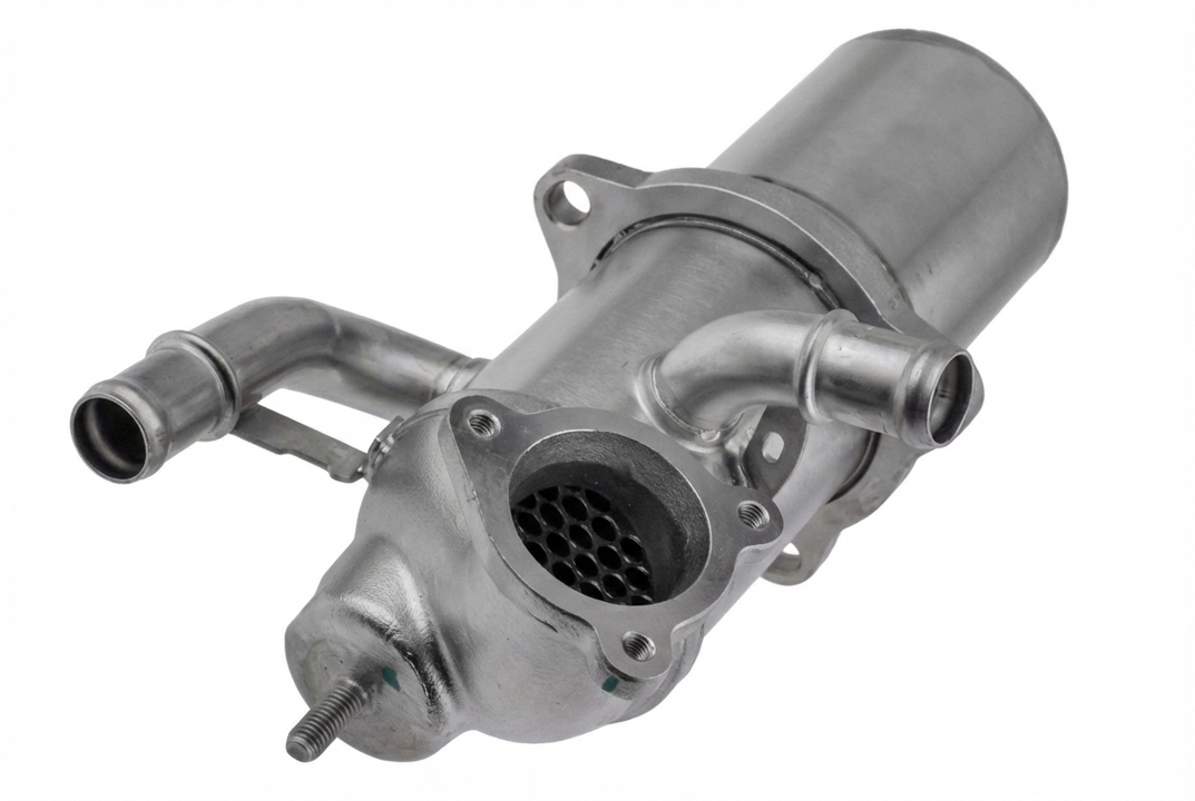 EGR heat exchanger Audi A4: 04L131512A VAG Exhaust gas cooler