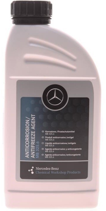 Antifreeze concentrate Mercedes MB 325.6, red, 1l Mercedes A 000 989 18 08 09