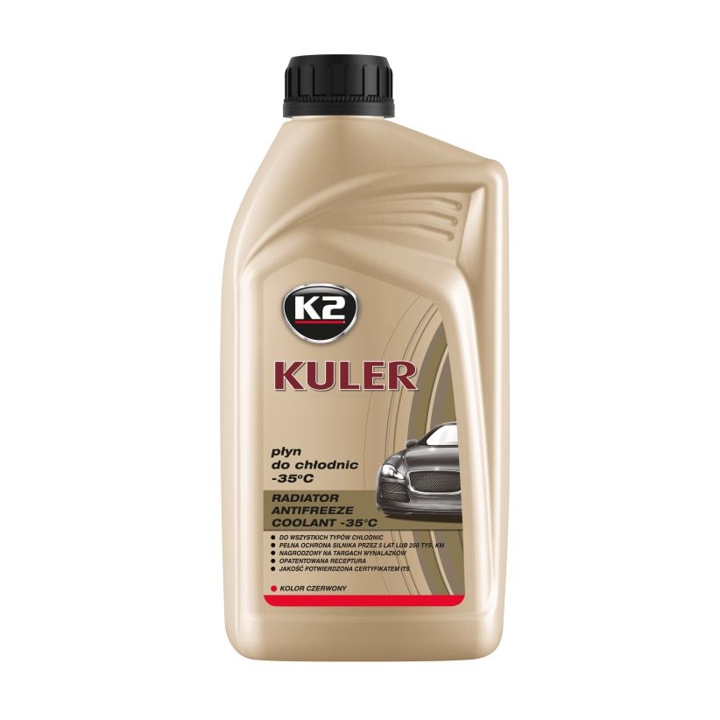 T201C K2 Antifreeze K2 Long Life G12+ red, ready to use -35, 1L
