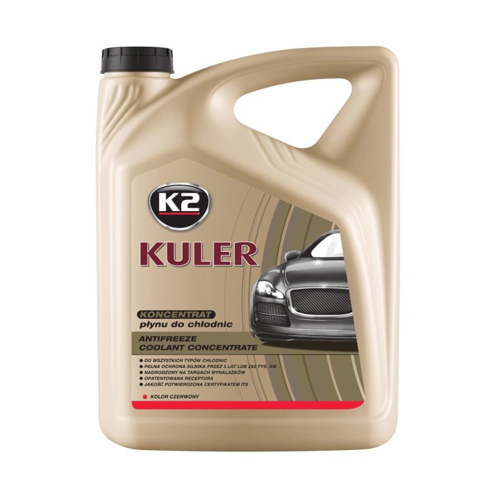 T215C K2 Antifreeze K2 Long Life G12+ red, concentrate, 5L