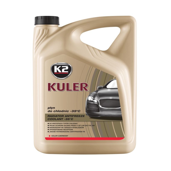 T205C K2 Antifreeze K2 Long Life G12+ red, ready to use -35, 5L
