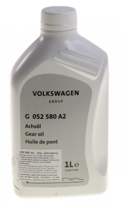 Transmission oi VAG Gear Oil G 052 580 A2, 1L VAG G05 258 0A2