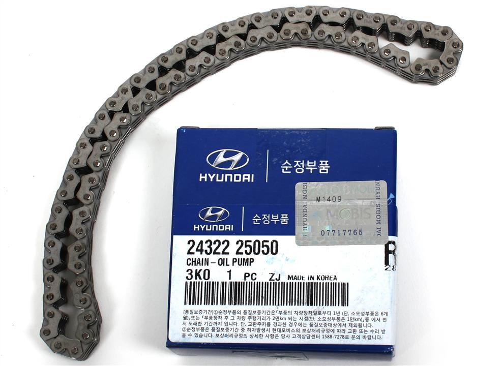 Oil pump chain Kia: 2432225050 Hyundai/Kia CHAIN OIL PUMP