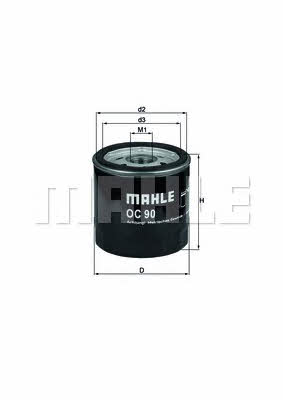 Buy Mahle/Knecht OC 90 at a low price in United Arab Emirates!