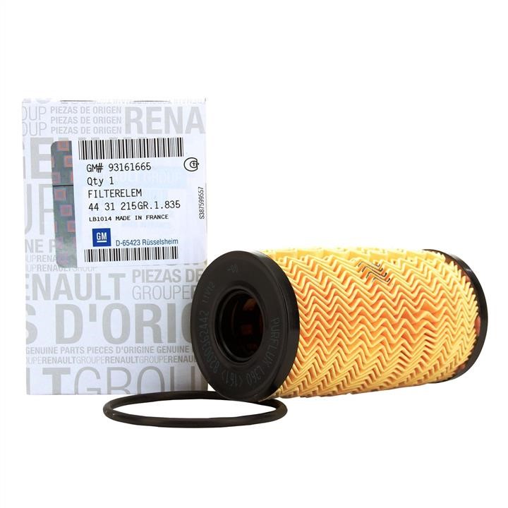 General Motors 93161665 Oil Filter 93161665 93161665 General Motors Oil Filter