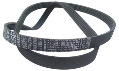 Drive belt Seat Altea: 03L903137H VAG Poly-V belt