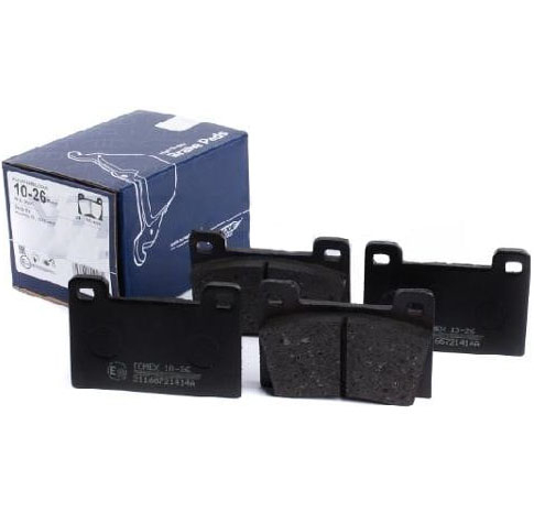 Brake pad Skoda Rapid: TX1026 Tomex Brake pad set