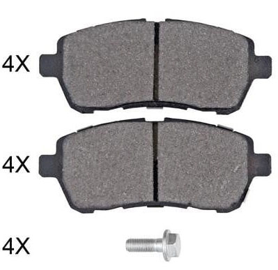 ABS 37606 Brake pad set 37606 37606 ABS Brake pad set