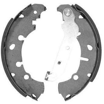 Brake shoes Mazda 2: 9128 ABS Brake shoe set