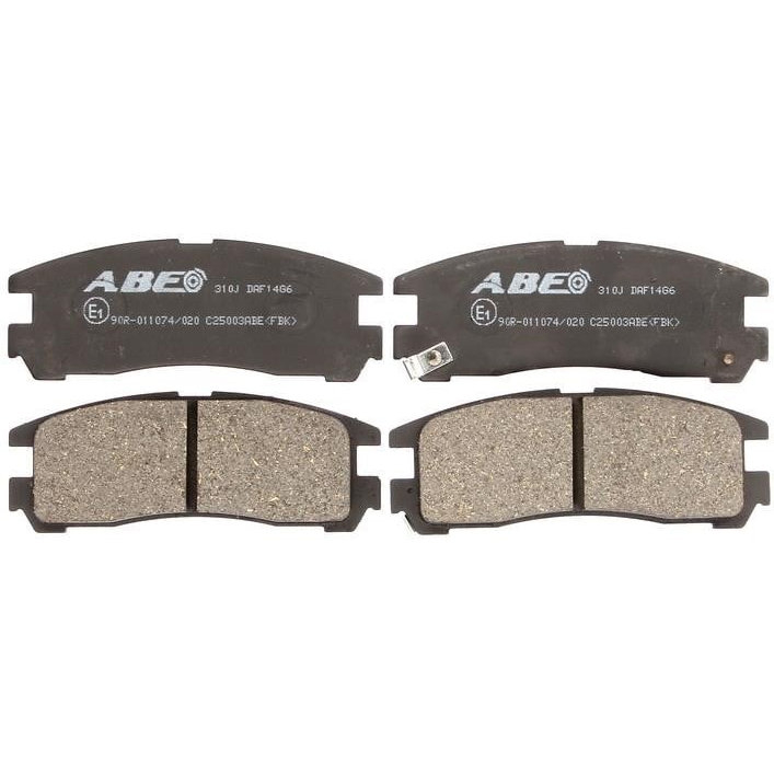 Brake pad kit Chrysler: C25003ABE ABE Rear brake pad set