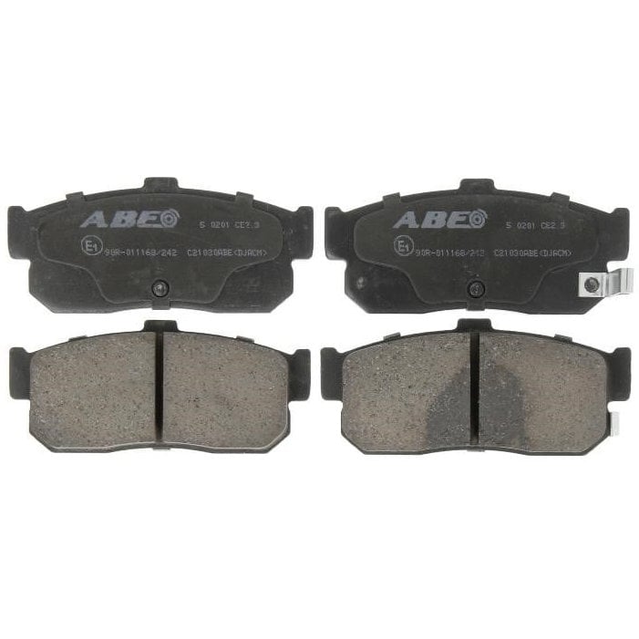Brake pad Nissan: C21030ABE ABE Rear brake pad set