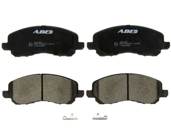Disc brake pad set Dodge Caravan: C15044ABE ABE Front disc brake pads, set